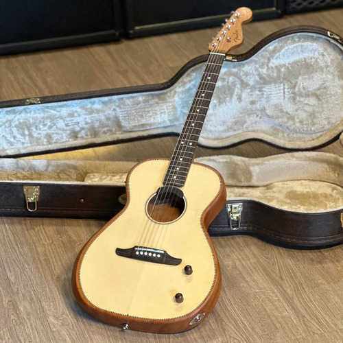 Violão Fender Highway Parlor Series -maismusika Natural Destro Rosewood (Usado)