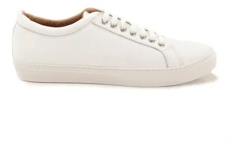 Zapatilla Hombre Cuero Vacun Blanca Dise o Daven By Ghilardi