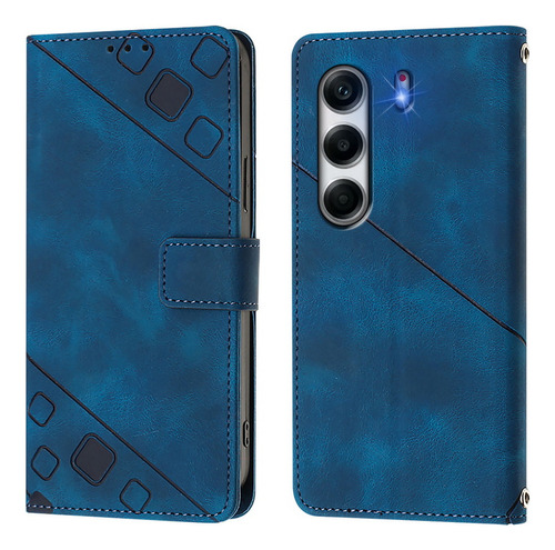 Flip Embossed Wallet Case Para Tecno Camon 40 Pro 4g
