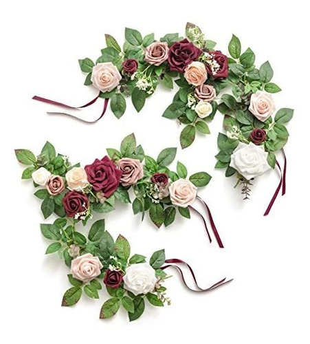 Guirnalda De Rosas Para Bodas (pack De 6)