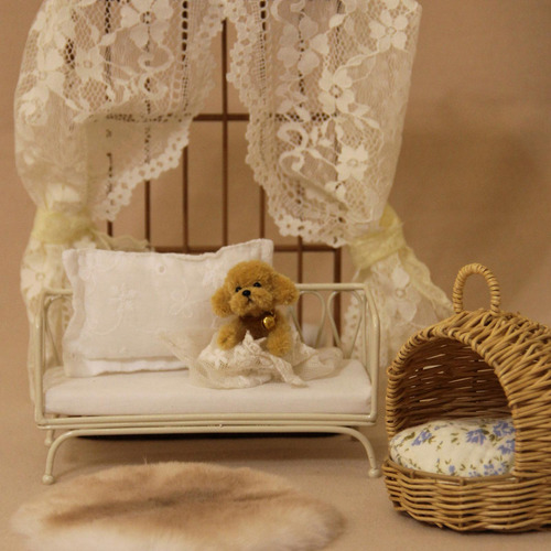 Sofá A Escala 1/12, Muebles En Miniatura, Sofá Individual