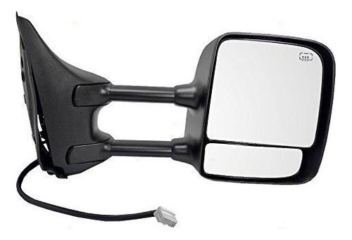 Espejo - Passengers Side View Tow Mirror Power Heated Me