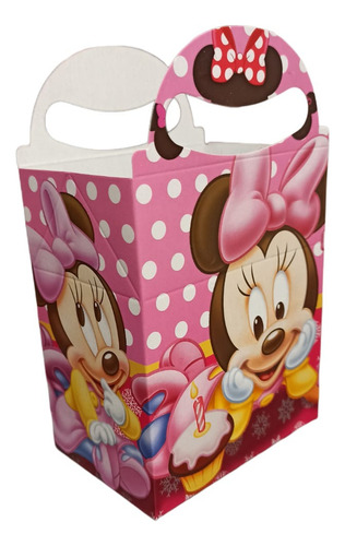 Mimi Mouse Bebé Cajas Dulceras Bolo Fiesta Cumple 40 Niñas