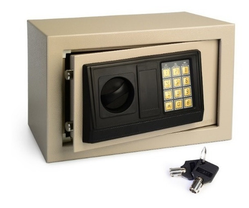 Caja Fuerte Digital, Llave Manual, 31x20x20 Local Quilmes