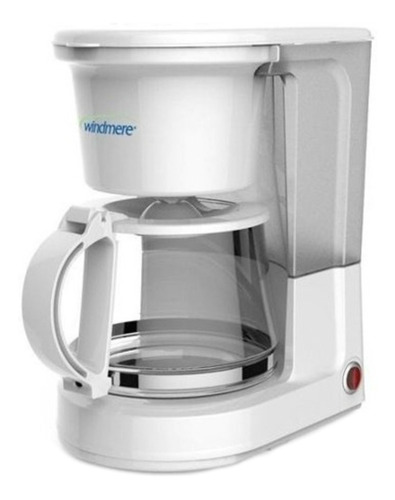 Cafetera Windmere CM410-AR semi automática blanca de filtro