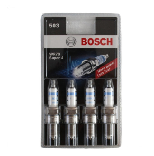 Bujías Bosch Super4 Wr78  Alemania 4 Electrodos