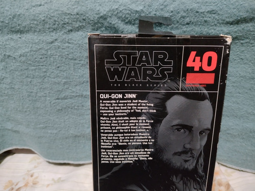 Star Wars Qui Gon Jinn Black Series (Usado)