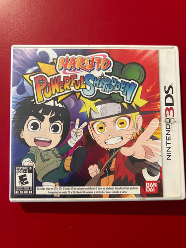 Naruto Power Shippuden Nintendo 3ds Solo Caja Y Manual (Usado)