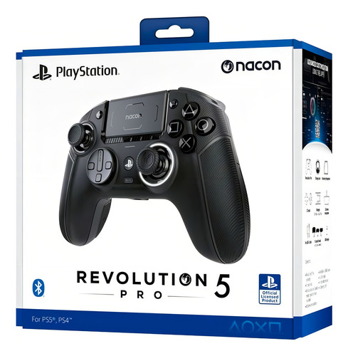 Controlador Nacon Revolution Pro 5 Nc4533 Playstation 5 preto preto