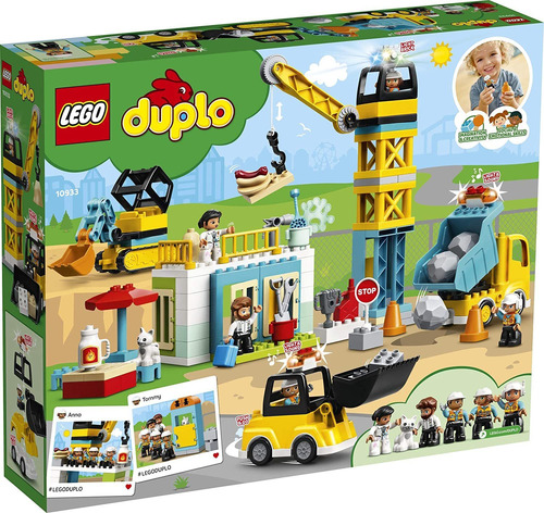 Lego Duplo Torre De Construcción De Grúa Y Construcción 1093