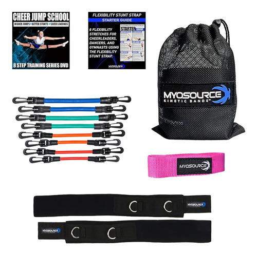 Cheer Kinetic Bands - Kit De Entrenamiento Físico De Flexibi