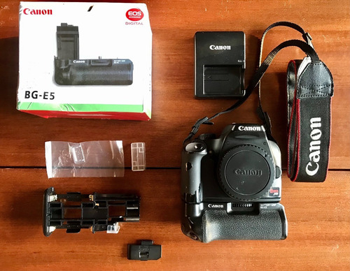 Canon Eos Rebel Xs Con Battery Grip Bge5