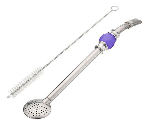 Cuchara Para Beber Yerba Mate Bombilla De Acero Inoxidable