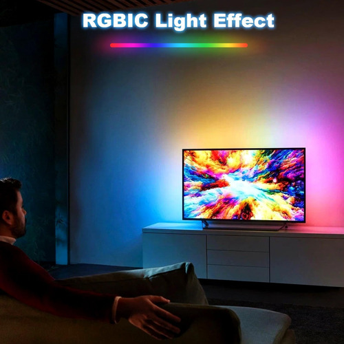 Kit De Retroiluminación De Led De Tv Smart Tv Bdffly Con Caj