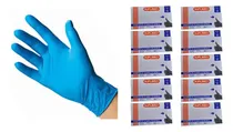 Comprar Guantes Nitrilo Azul Cajon Bulto Cerrado Marca Suplimed Talle S (chico) 10 Cajas X 100 (total 1000 Guantes)