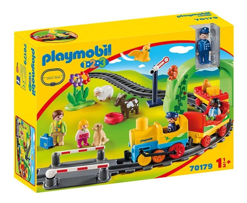 Playmobil 123 Mi Primer Tren Granja 70179