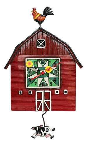 Allen Designs Barn Yard - Reloj De Péndulo