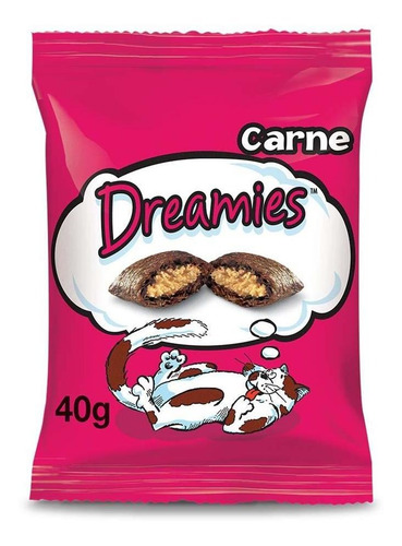 Petisco Dreamies Carne 40g
