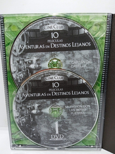 Imagen 3 de 10 de 10 Películas Aventuras En Destinos Lejanos - Dvd - Colección