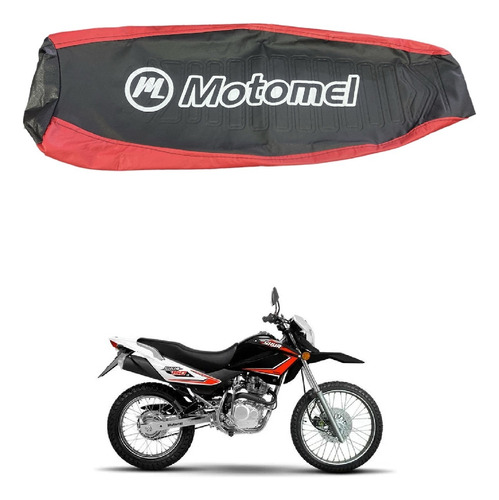 Funda De Asiento Antideslizante Motomel Skua Ruta 3 Motos