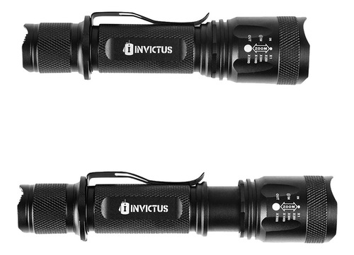Imagem 2 de 6 de Lanterna Tática Sirius 800 Lúmens Invictus