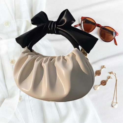 Bolso De Mano Para Mujer, Asa, Bolsa Con Lazo Para Playa,