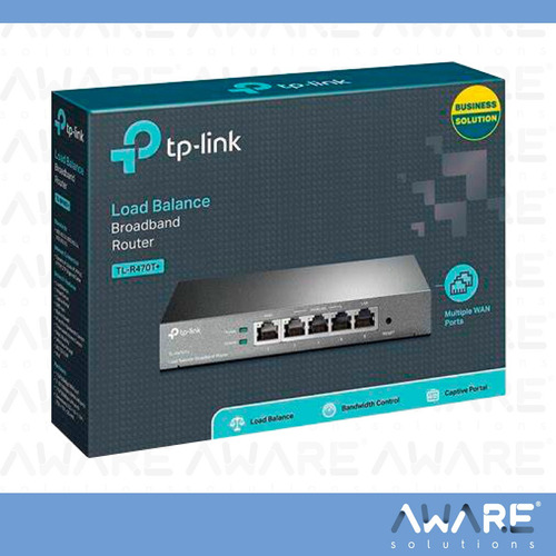 Router Tp-link De Banda Ancha Tl-r470t+ 1wan 3wan/lan 1lan