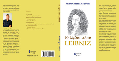 10 lições sobre Leibniz, de Souza, André Chagas F. de. 10 Lições Editorial Editora Vozes Ltda., capa mole em português, 2015