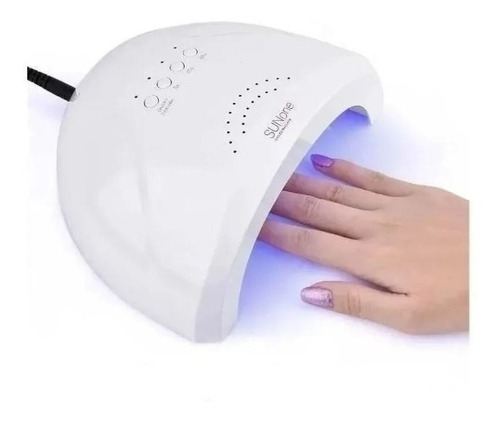 Cabina De Uñas Sun 48w Uv-led Timer Y Sensor Gel Semi Oferta