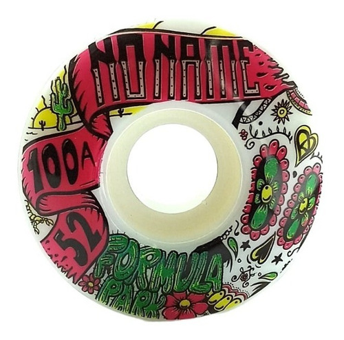 Ruedas no name formula Park 52mm 100a Blancas Uretano Import
