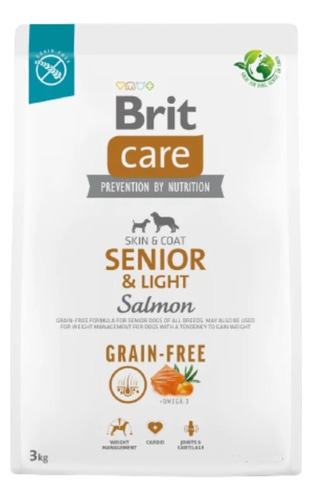 Alimento Brit Brit Care Salmon & Potato Senior & Light  3kg