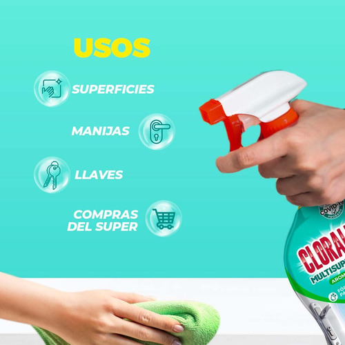 Cloralex Desinfectante Multisuperficies Cítrico 650ml