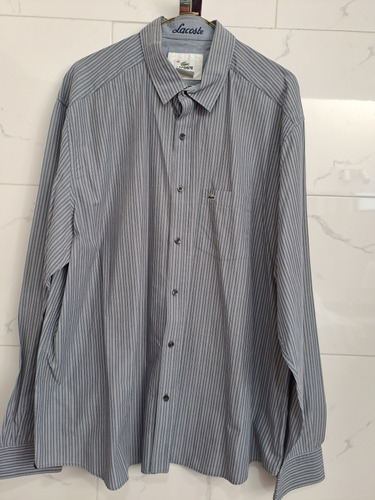 Camisa Lacoste Xl Mide Axila 66cm Y Hombro 54cm 