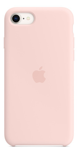 Funda Apple iPhone SE Silicona Color Rosa Chicle