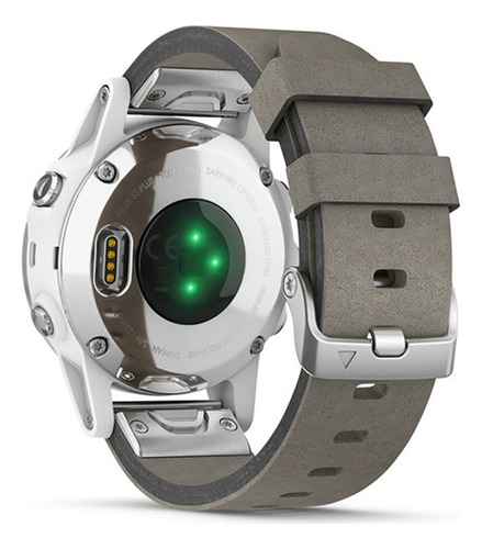 Smartwatch Garmin Fenix 5s+ Correa Gris Diseño De La Correa Liso