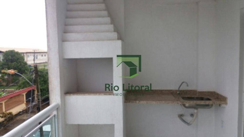 Imagem 8 de 12 de Apartamento Residencial À Venda, Atlântica, Rio Das Ostras. - Ap0356