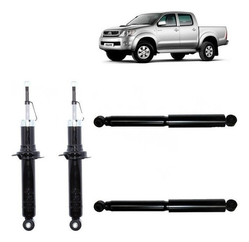 Kit Amortiguador Del Tras Para Toyota Hilux 3.0 2009 2011