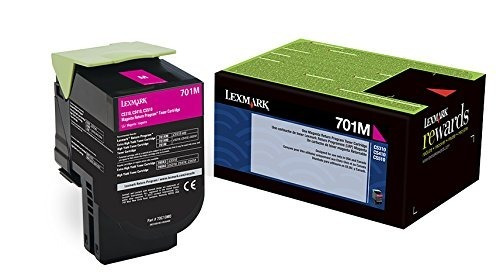 Toner Lexmark Original 701 Magenta 70c10m0