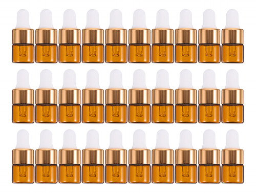 Botellas Dispensadoras De Aceites Esenciales De 1 Ml, 30 Uni