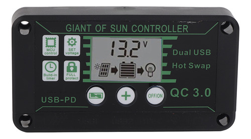 Sistema De Panel Solar 200w 12v Kit Portátil Monocristalino