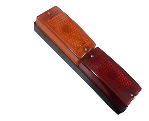 Faro Trasero Bicolor Focos Led P/trailer Batan Casa Rodante