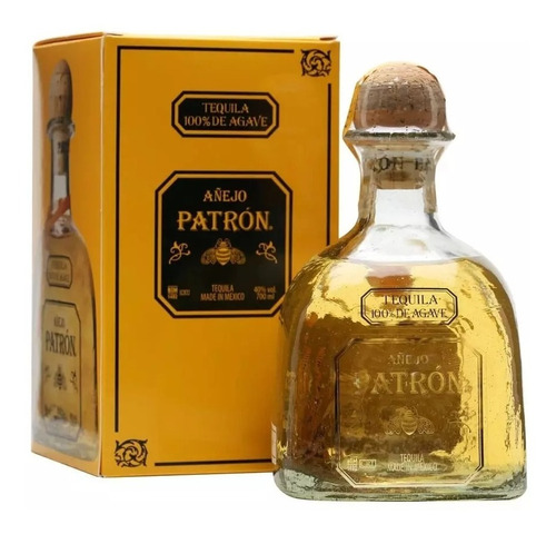 Imagen 7 de 8 de Tequila Patron Añejo 100% Agave 750ml En Estuche