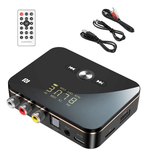 Adaptador De Transmisor Receptor Inalámbrico Bluetooth 5.0