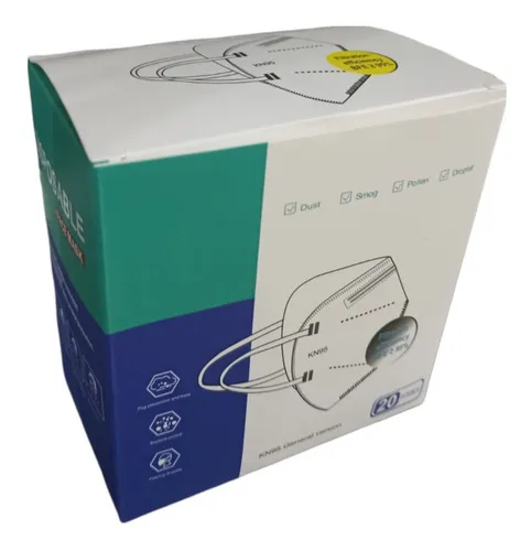 comprar Cubrebocas Kn95 Mascarilla Tapabocas Certificado 20 Piezas 