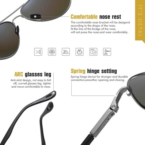Gafas polarizadas y UV400 de Coolpandas