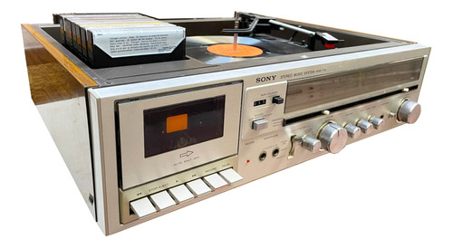 Equipo Sony 3 En 1 Casette Combinado Vinilo Radio Amplifica (Reacondicionado)