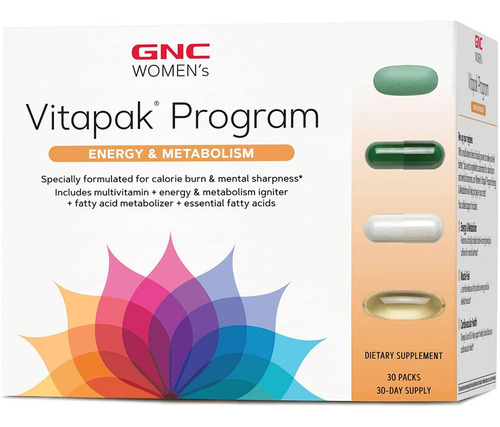 Multivitamina Gnc Mujer Vitapak