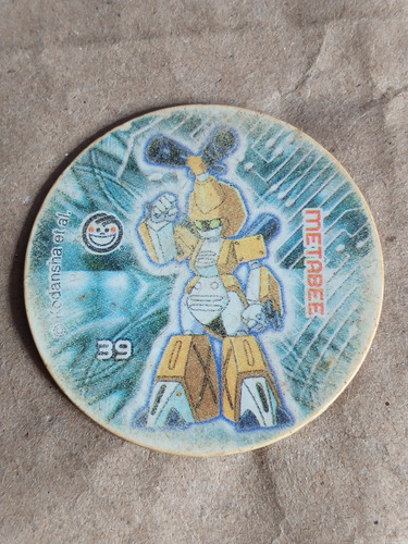 Tazos Metabee/escarabajo Hércules#39 Medabots Sabritas '03 (Usado)