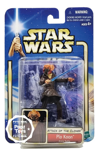 Hasbro - Star Wars - Saga - Plo Koon Arena Battle