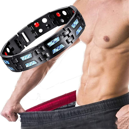 Pulseira Magnética Titanium Power Ultra Strength Therapy22cm